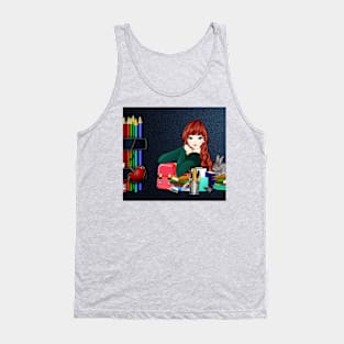 T.shirt back to school Tank Top